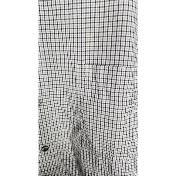 Eddie Bauer plaid check Long Sleeve button up shirt top XL Tall - Picture 3 of 6